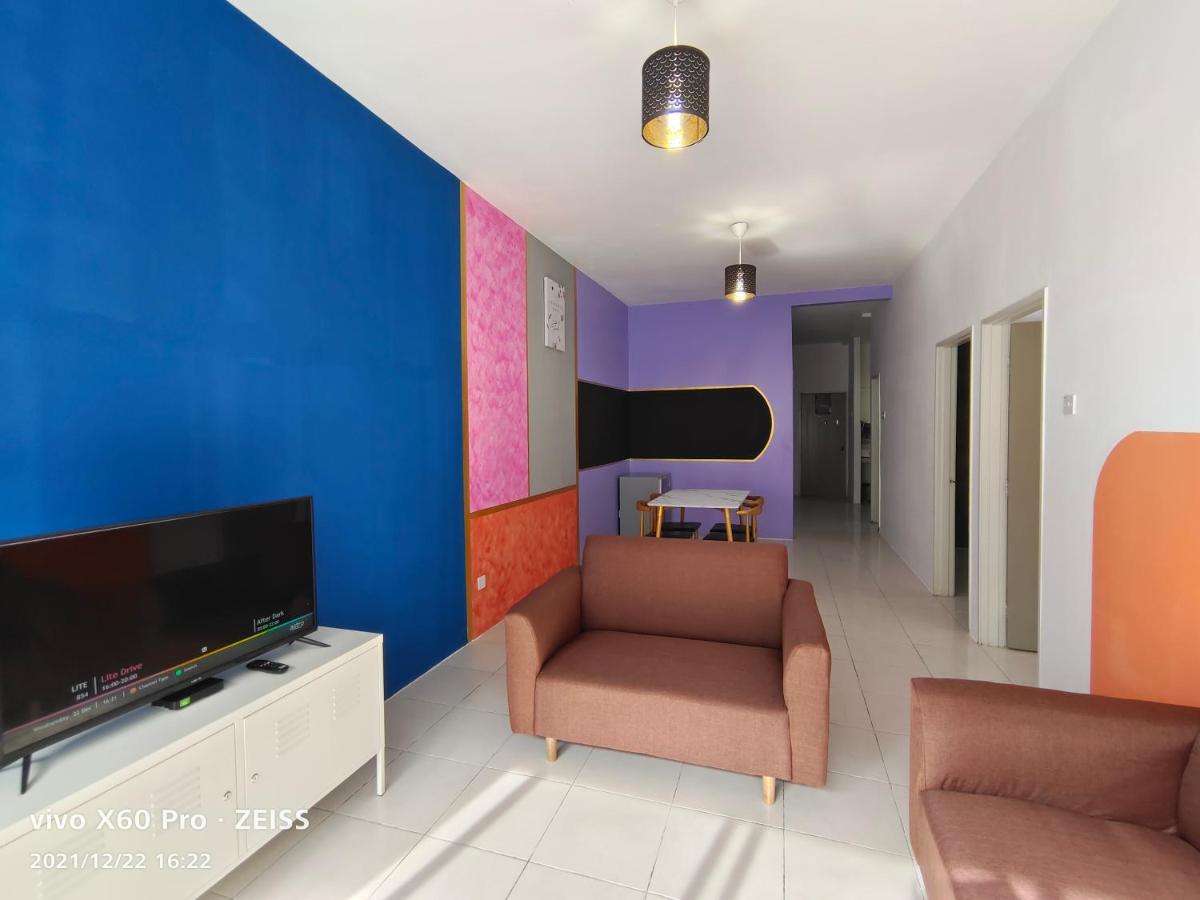 Sky Purple @Ch Apartment Tanah Rata Ngoại thất bức ảnh